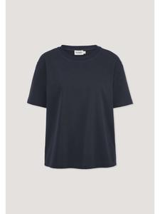 Футболка Hessnatur Heavy Jersey из чистого органического хлопка темно-синего цвета