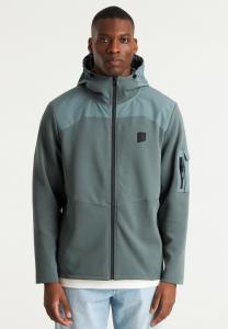 Толстовка на молнии LION MIX CHASIN', зеленый