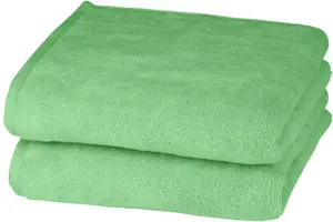 Полотенца ROSS "Sensual 9000", (2 шт.), очищенные маслом алоэ вера 50х100 см (2 шт.), цвет karibik