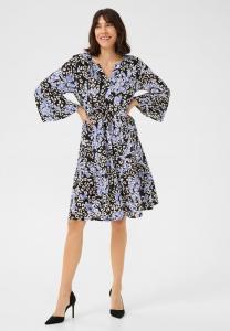 Платье Kaffe KALEA AMBER, Blue Leopard/Blue