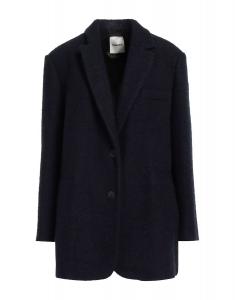 Пальто Sandro, синий