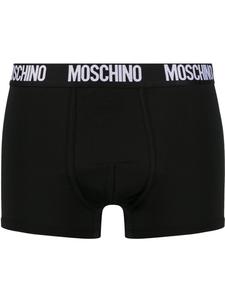 Moschino боксеры с логотипом, черный