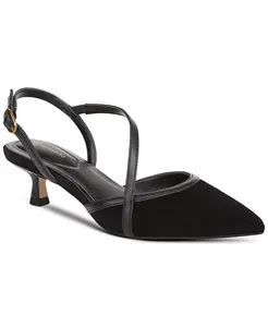 Женские туфли Briellaa на низком каблуке с асимметричным мысом Giani Bernini, черный