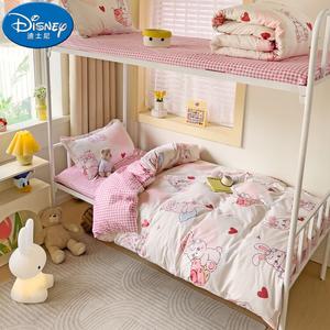 Disney Комплект постельного белья 4 предмета, простыня 150×200 см, пододеяльник 150×200 см, цвет лотосовый корень, Meng Tutu GD