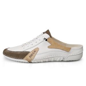 Кроссовки мужские Lifestyle Shoes Men Low-Top Beck, белый/коричневый