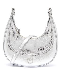 Сумка-хобо Pinko BRIOCHE MINI, серебро