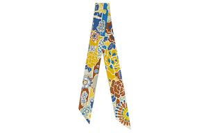 Шелковый  шарф Women's Mustard HERMES, Mustard