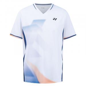 Мужская футболка для бадминтона YONEX, белый