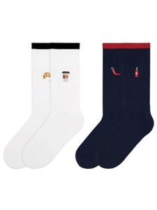 Носки Von Jungfeld Mix & Match Tennis Socken-Set, белый