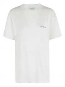 Футболка с логотипом ANINE BING, нейтральный