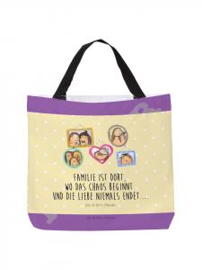 Шоппер Mr. & Mrs. Panda, желтый пастельный