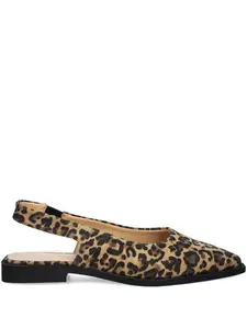 Туфли-лодочки с острым носком и открытой пяткой CPH416 Copenhagen, коричневый