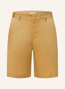 Атласные шорты Mrs & Hugs, коричневый