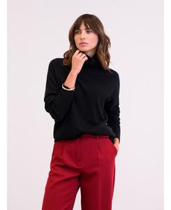 Женский шерстяной свитер с высоким воротником Geelong Celtic & Co, Black