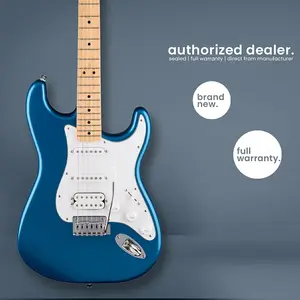 Fender Standard Series | Электрогитара Stratocaster | Металлик Аквамарин