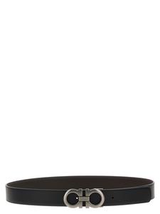 Двусторонний ремень «Gancini» Ferragamo, мультиколор