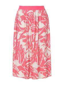 Юбка до колена Ulla Popken, цвет dunkel koralle