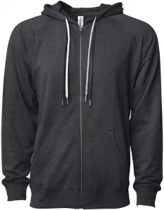 Independent Trading Co. - Icon Unisex легкая толстовка с капюшоном на молнии из петлистого флиса - SS1000Z