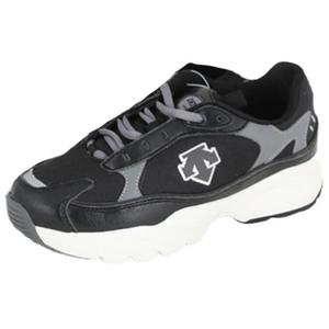 Кроссовки DESCENTE Lifestyle Shoes Unisex Low-top Black/gray/white, черный/серый