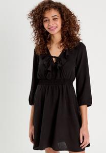 Повседневное платье AUSGESTELLTES MIT VOLANTS Cache Cache, черный