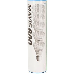 Воланы Mavis 600 воланы пластиковые 6 шт. белые YONEX