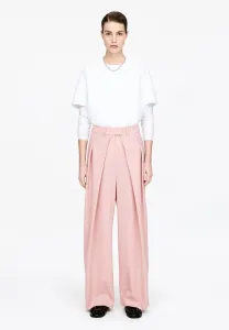 Брюки со складками и драпировкой Arket, Pink