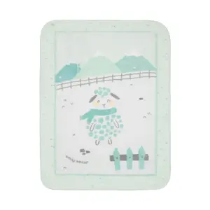 Детское одеяло Kikkaboo Sleepy Sheep Super Soft 110/140 см, белый