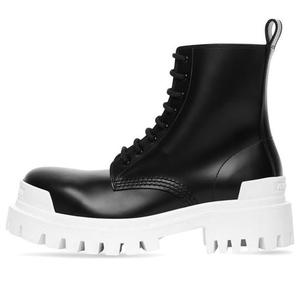 Кроссовки strike 20mm bootie 'black white' Balenciaga, черный