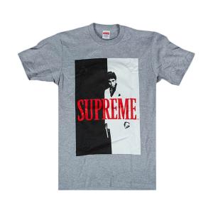 Футболка Supreme Scarface Split, серый