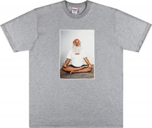 Футболка Supreme Rick Rubin Tee 'Heather Grey', серый