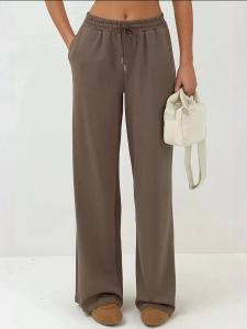 Широкие брюки Hiccup, шоколадный