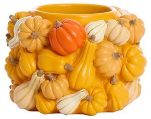 Декоративная ваза Light & Living PUMPKIN, 28x28x28 см, желтый