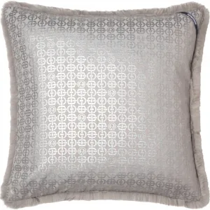 Наволочка Mojito из мягкого искусственного меха Sportalm Kitzbühel, серый/светло-серый