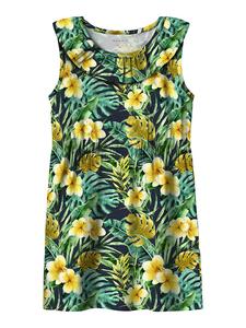 Платье name it, цвет grün/gelb