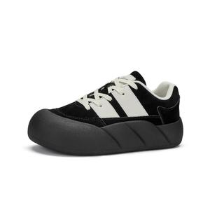 Кеды, скейтборд обувь женская низкая Gemeiq, черный/белый