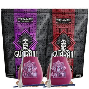 Набор Yerba Mate Гуарани Маракуйя 500г + Гуарани Энергия 500г Marka Niezdefiniowana