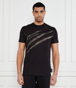 Царапина на футболке Regular fit Plein Sport, черный