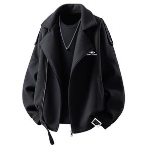 Куртка Unisex Lapel Moderate Others X1617, черный top