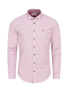 Традиционная рубашка Переса красного цвета Nübler