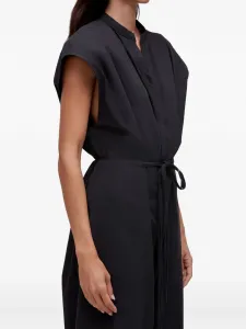 Комбинезон с рукавами кап Osklen, черный