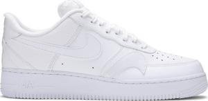 Кроссовки Nike Air Force 1 '07 LV8 'Misplaced Swoosh - Triple White', белый