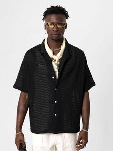 Удобная рубашка на пуговицах VAMOS CLO Lewisville, черный