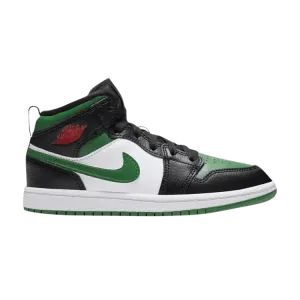 Кроссовки Air Jordan Air Jordan 1 Mid PS 'Black Pine Green', черный