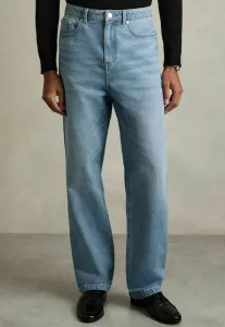 Джинсы свободного кроя Reiss, Light Blue Wash