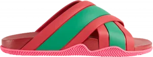 Сандалии Gucci Wmns Web Stripe Slide Sandal Coral, розовый