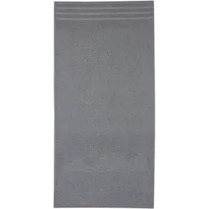 Маленькое облако Полотенце Royal, 1 шт. (70/140 см) однотонное, с бордюром, мягкое, также доступно в различных наборах Kleine Wolke, темно-серый