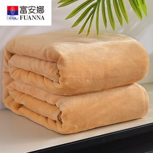 Fuanna Плед двусторонний флисовый 180х200 см, цвет xy-Tuose