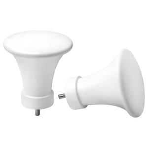 Комплект наконечников для карниза Ikea Paddfot, 2 шт, белый
