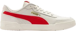 Кроссовки Puma Caracal White High Risk Red, белый