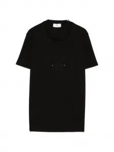 Футболка с логотипом Elisabetta Franchi, черный